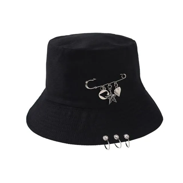 Women's Bucket Hat Women Flat Fashion Bob Hat Fishing Summer Cap