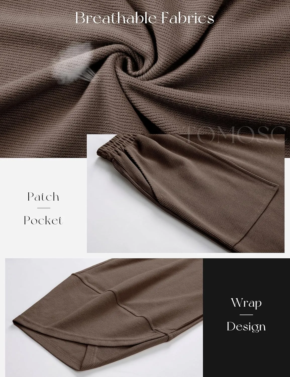 Womens Harem Pants Summer Casual 2025 Elastic Waist Palazzo Baggy Pants Wide Leg Sweatpants with Pockets
