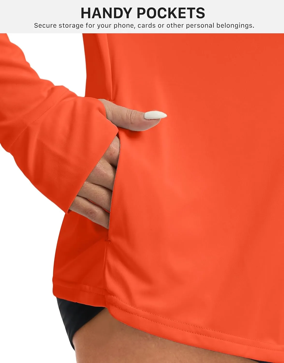 Women's UPF 50  Sun Shirt Long Sleeve UV Sun Protection Shirts Lightweight Cardigan for Women with Pockets SPF Swim Cover Up