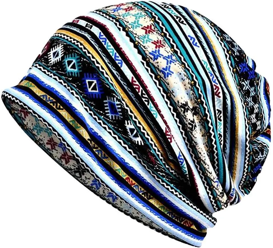 XYIYI Womens Chemo Headwear Hats Cotton Slouchy Beanie Cap Scarf