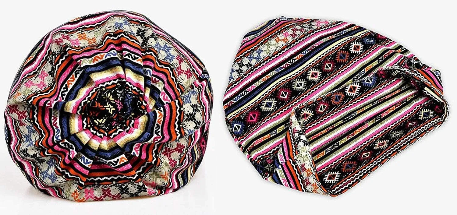 XYIYI Womens Chemo Headwear Hats Cotton Slouchy Beanie Cap Scarf